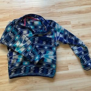 Mens Patagonia pullover with snaps